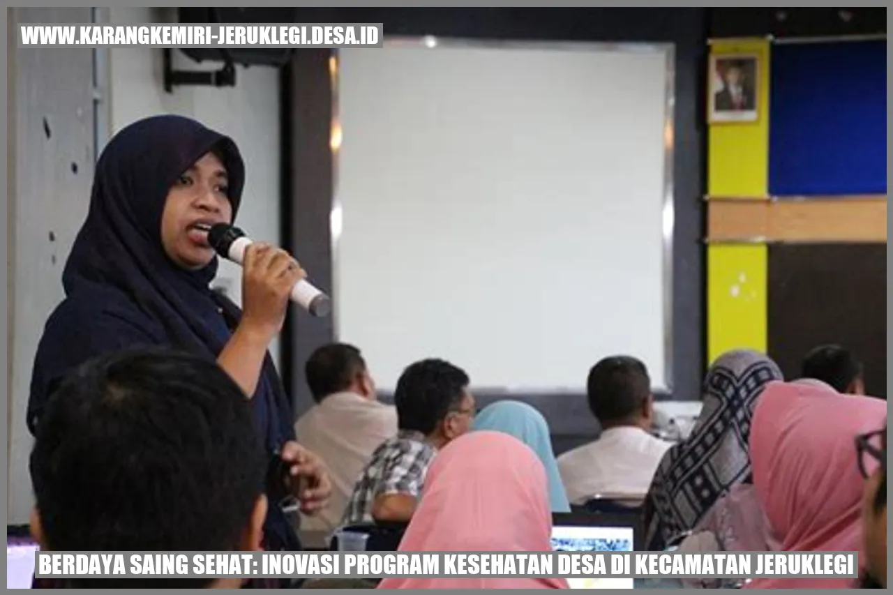 Berdaya Saing Sehat: Inovasi Program Kesehatan Desa di Kecamatan Jeruklegi