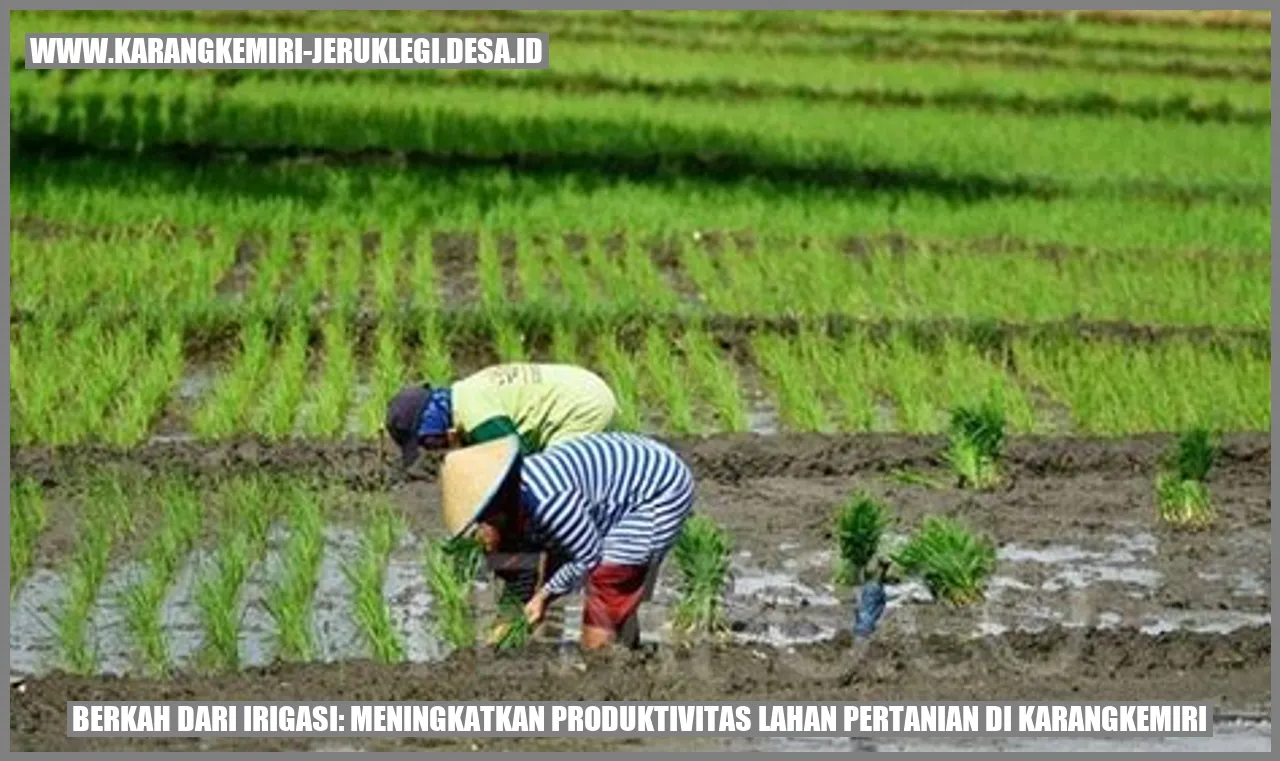 Irigasi di Karangkemiri