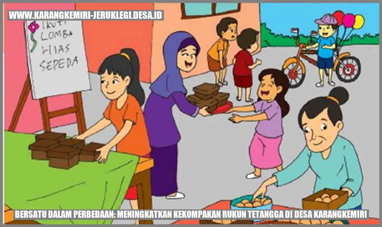 Gambar Rukun Tetangga di Desa Karangkemiri