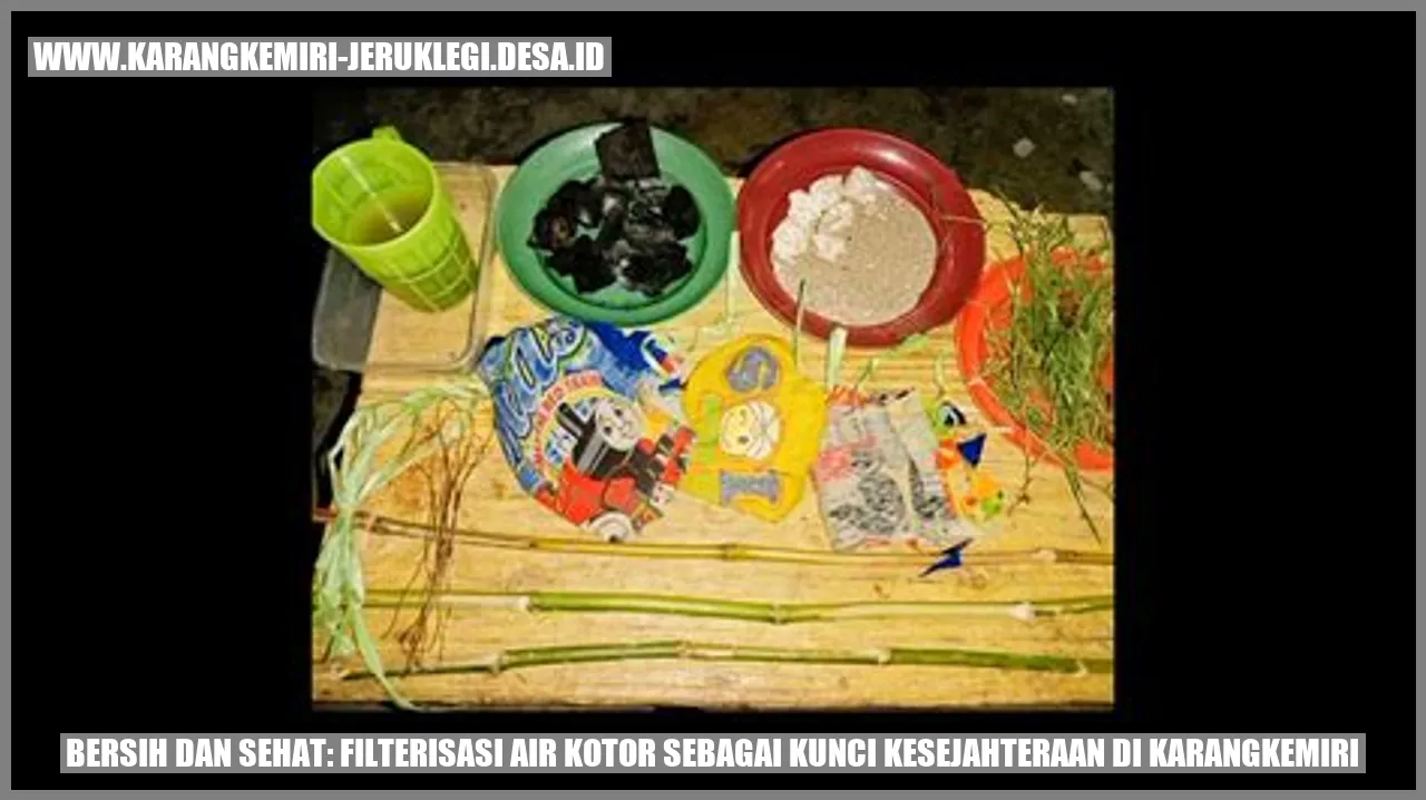 Gambar Filterisasi Air