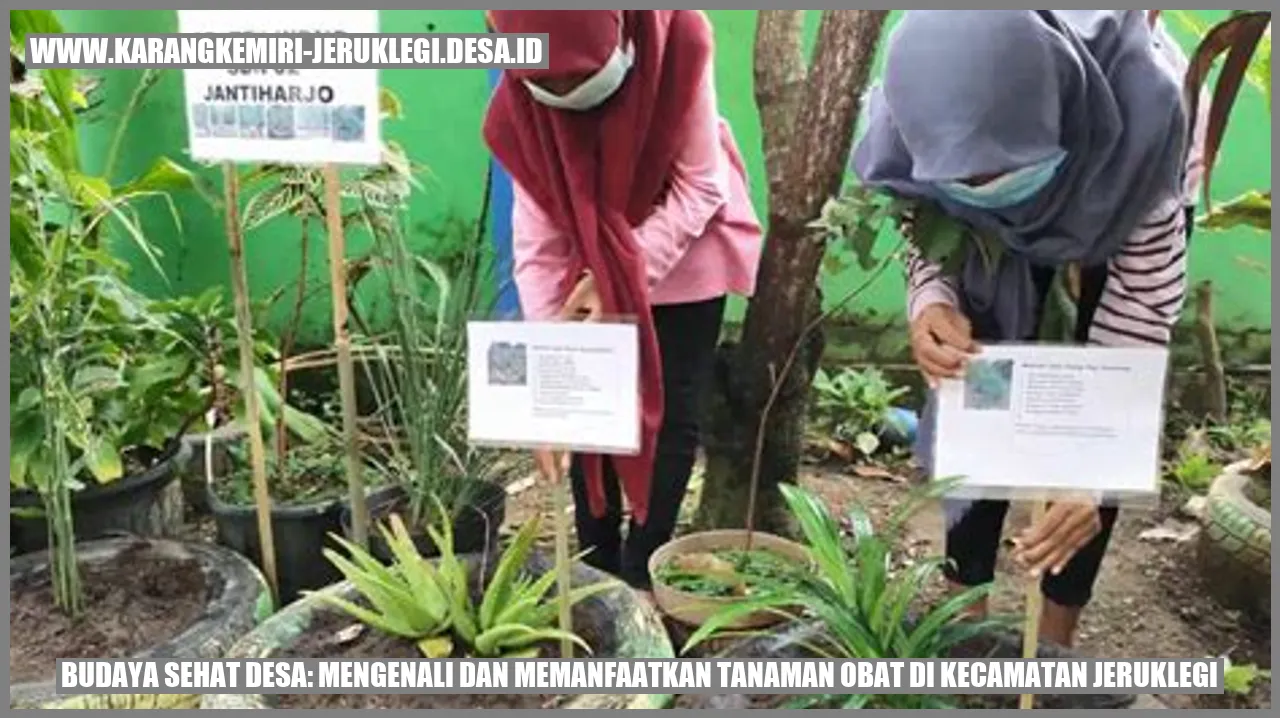 Budaya Sehat Desa: Mengenali dan Memanfaatkan Tanaman Obat di Kecamatan Jeruklegi
