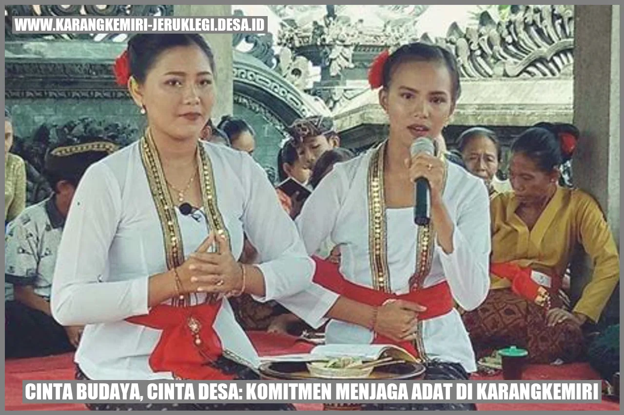 Cinta Budaya, Cinta Desa: Komitmen Menjaga Adat di Karangkemiri