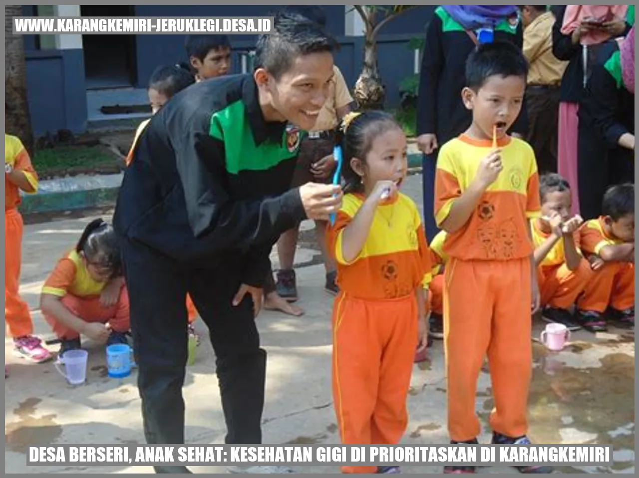 Desa Berseri, Anak Sehat: Kesehatan Gigi di Prioritaskan di Karangkemiri