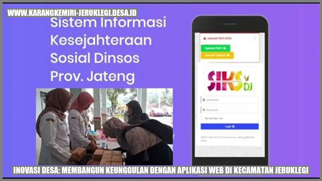 Inovasi Desa: Membangun Keunggulan dengan Aplikasi Web di Kecamatan Jeruklegi