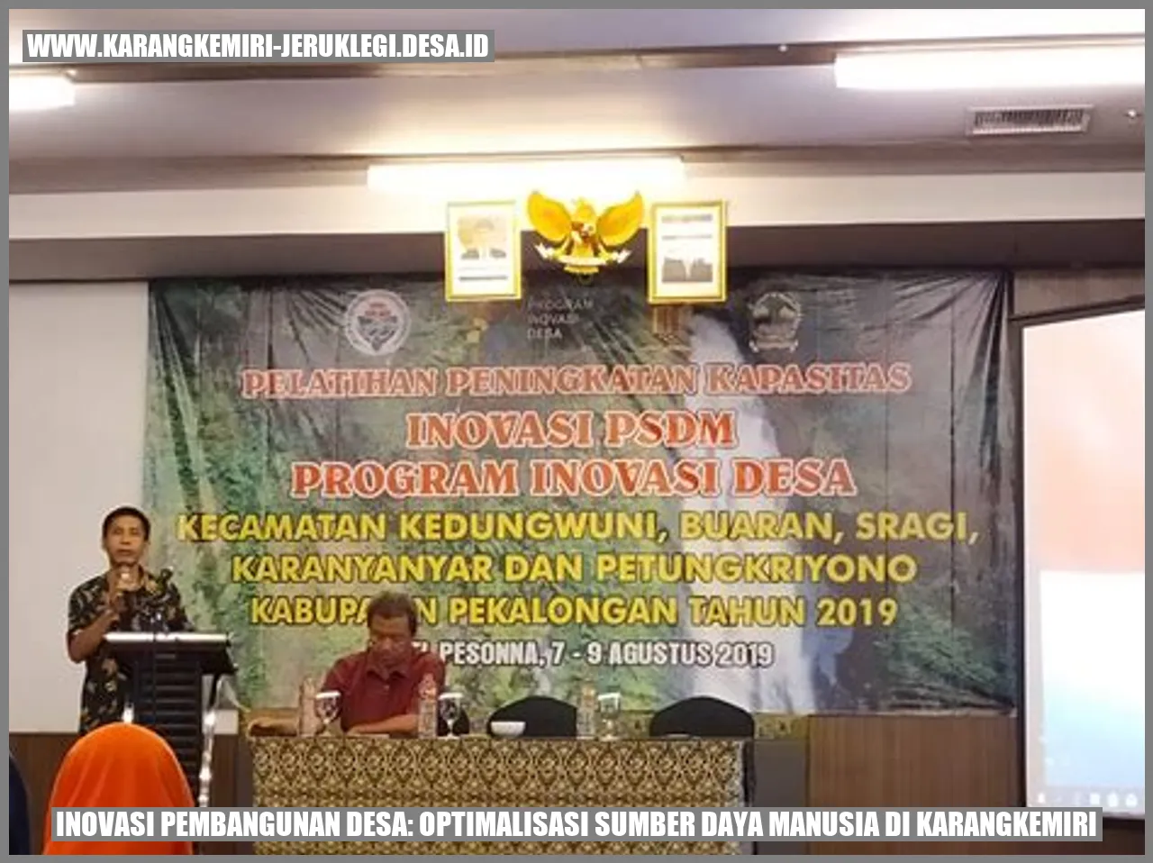 Inovasi Pembangunan Desa: Optimalisasi Sumber Daya Manusia di Karangkemiri