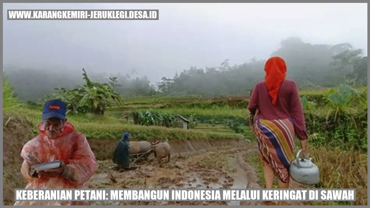 Petani di kebun jagung