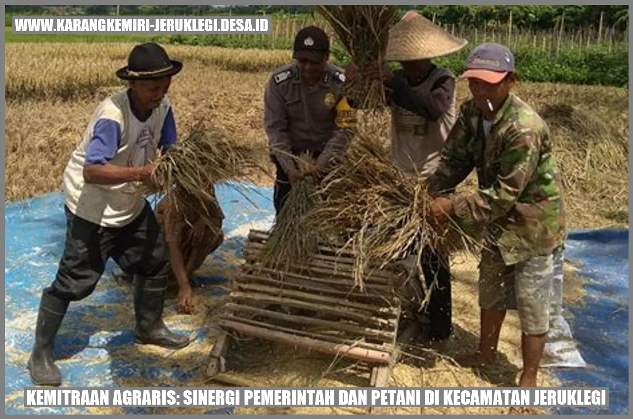 Kemitraan Agraris: Sinergi Pemerintah dan Petani di Kecamatan Jeruklegi