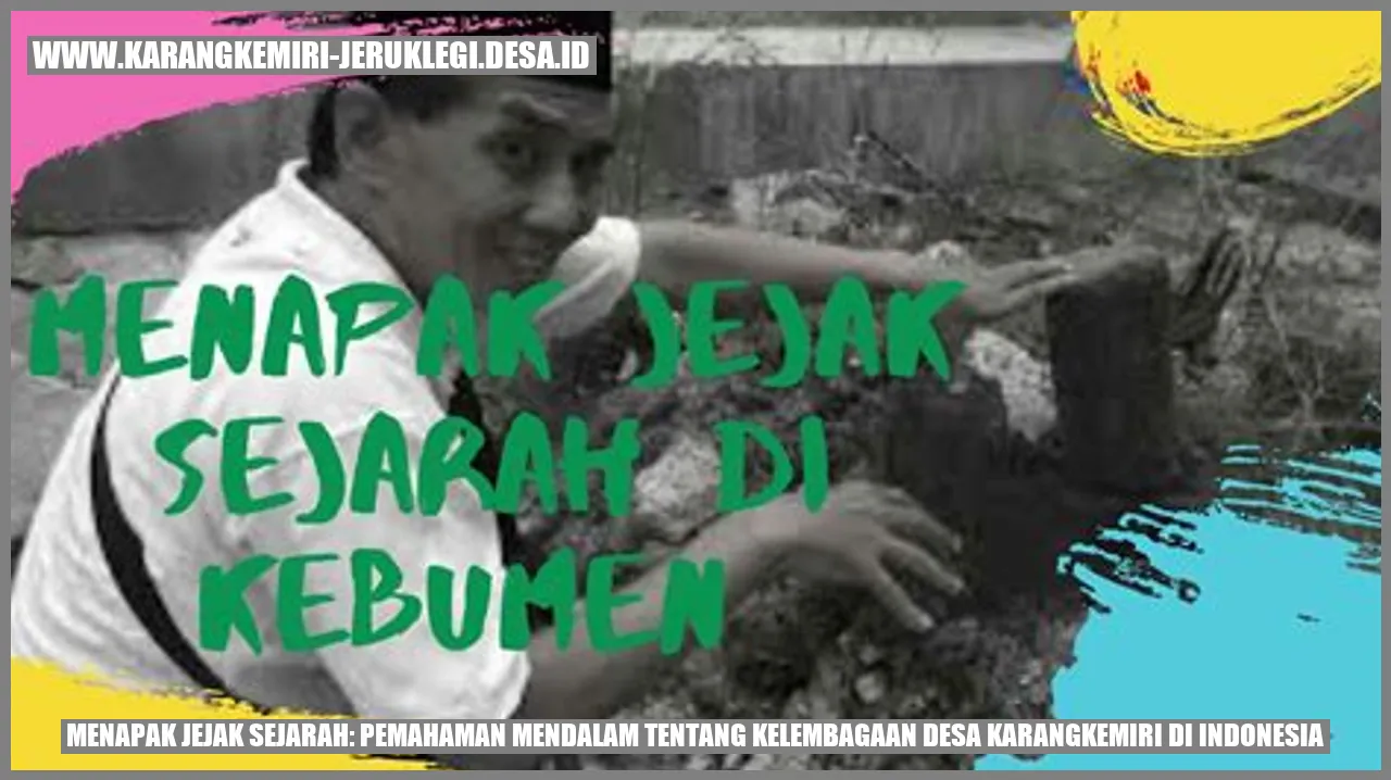Gambar Kelembagaan Desa Karangkemiri