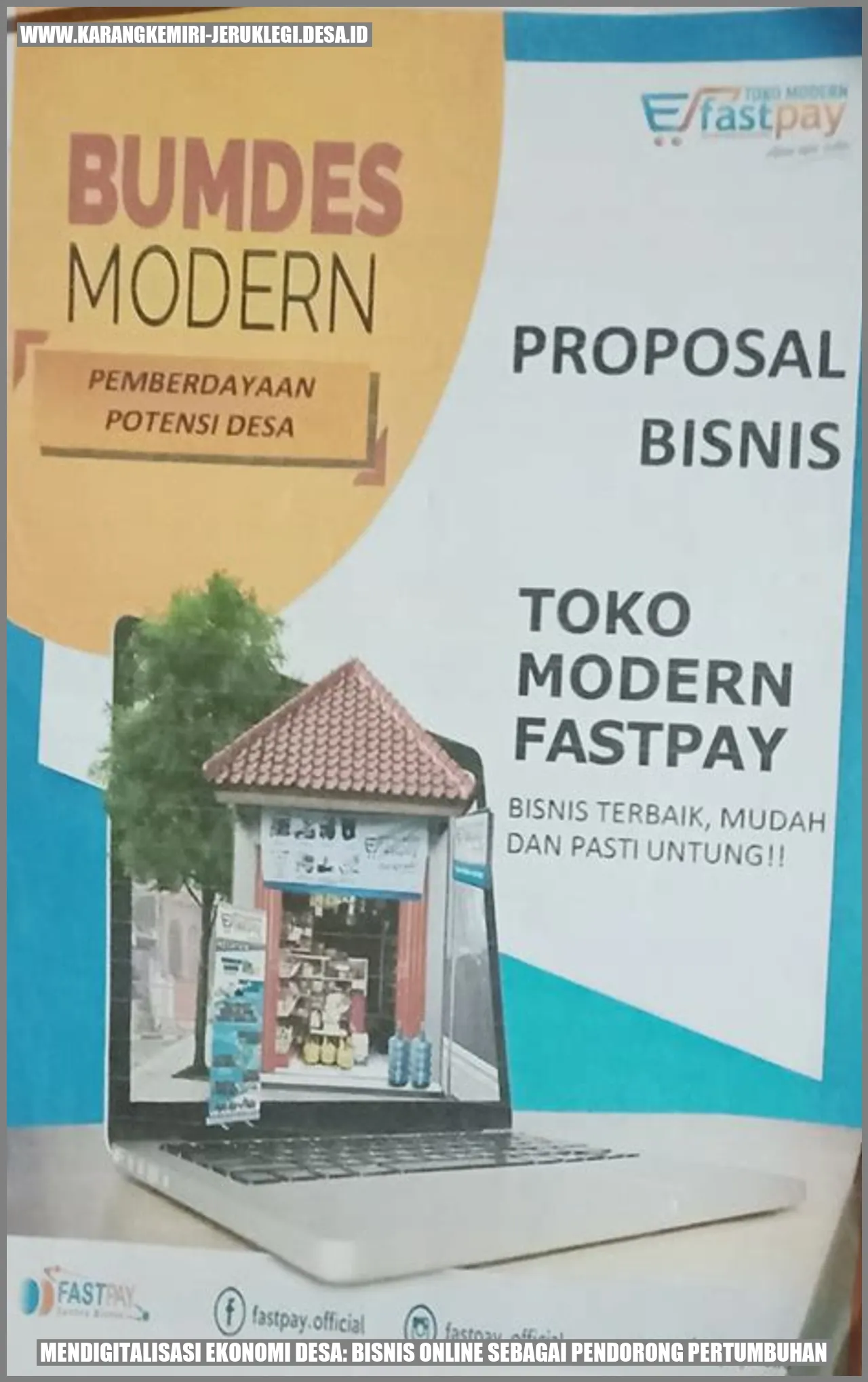 Mendigitalisasi Ekonomi Desa: Bisnis Online Sebagai Pendorong Pertumbuhan
