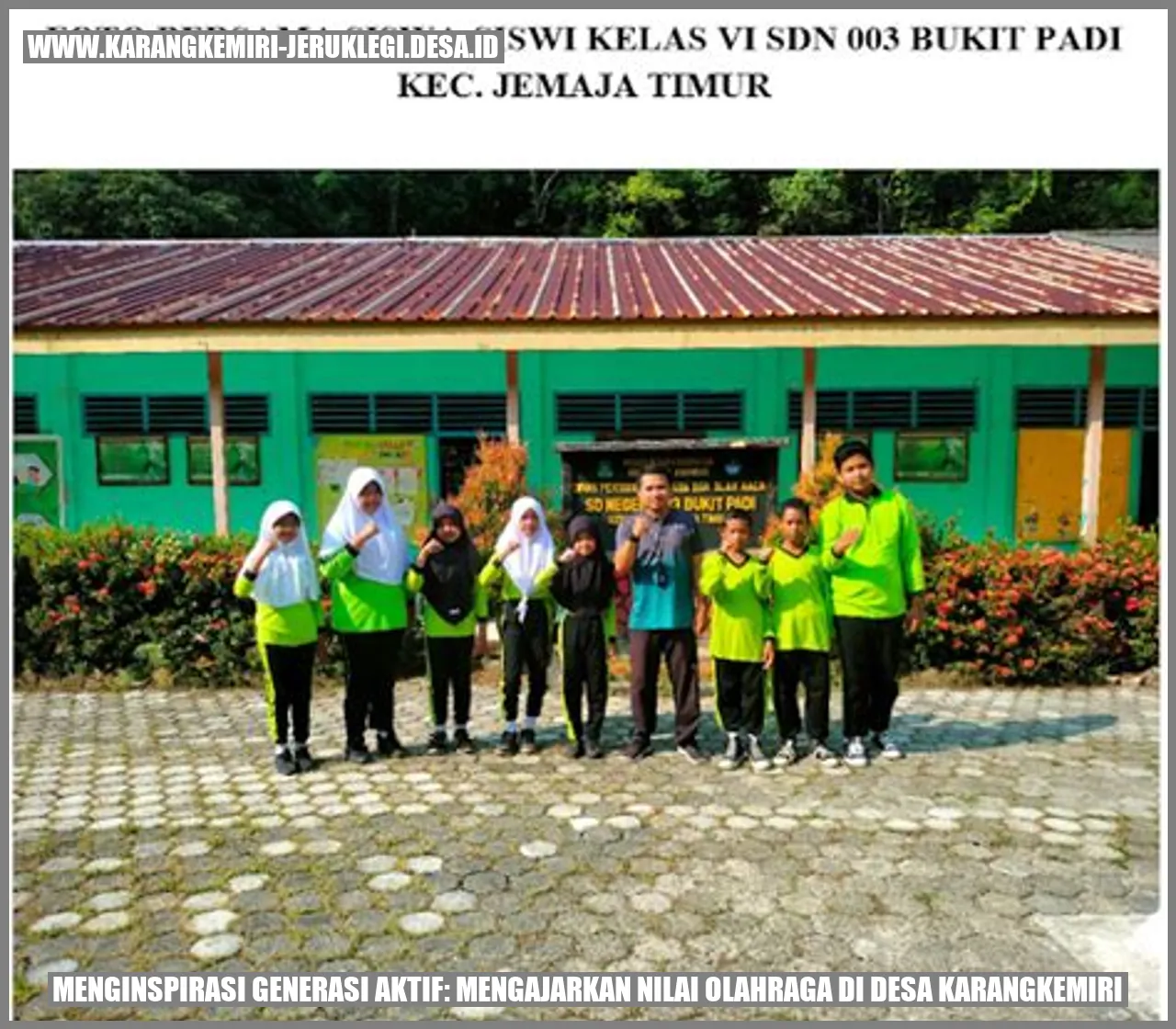 Gambar: Menginspirasi Generasi Aktif: Mengajarkan Nilai Olahraga di Desa Karangkemiri
