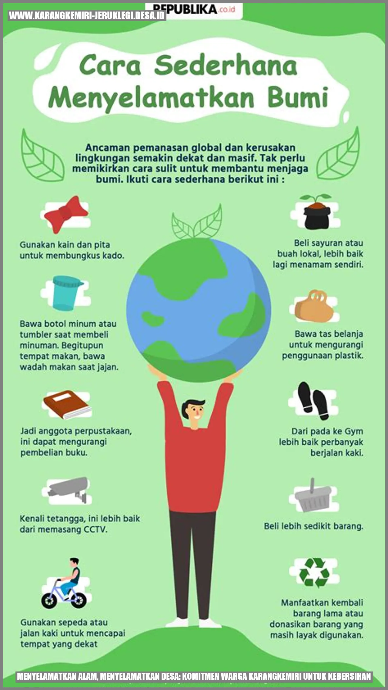 Gambar Menyelamatkan Alam, Menyelamatkan Desa