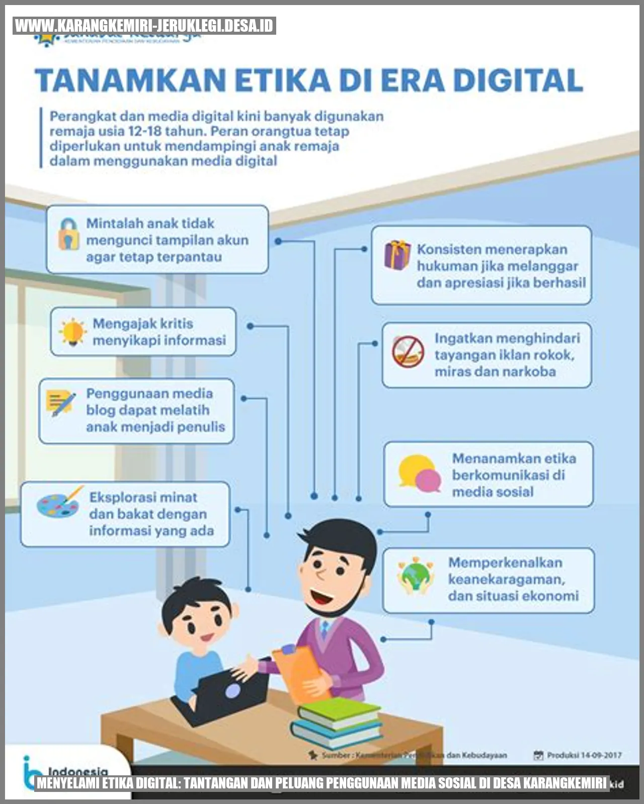 Menyelami Etika Digital: Tantangan dan Peluang Penggunaan Media Sosial di Desa Karangkemiri
