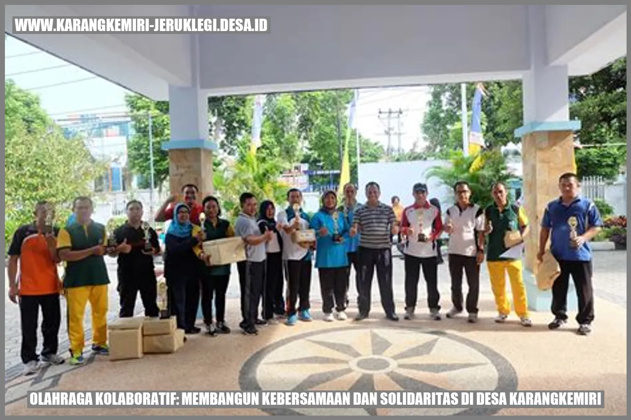 Olahraga Kolaboratif: Membangun Kebersamaan dan Solidaritas di Desa Karangkemiri