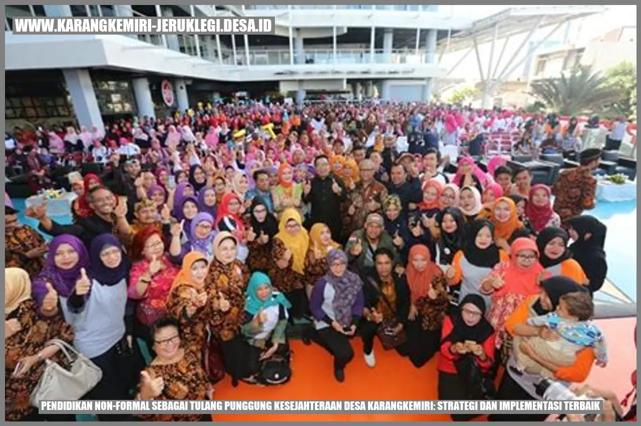 Pendidikan Non-Formal Sebagai Tulang Punggung Kesejahteraan Desa Karangkemiri