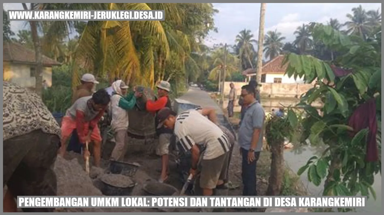 Potensi UMKM Lokal di Desa Karangkemiri