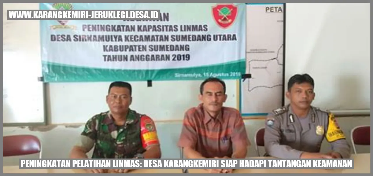Pelatihan Linmas