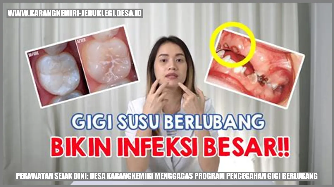 Perawatan Sejak Dini: Desa Karangkemiri Menggagas Program Pencegahan Gigi Berlubang