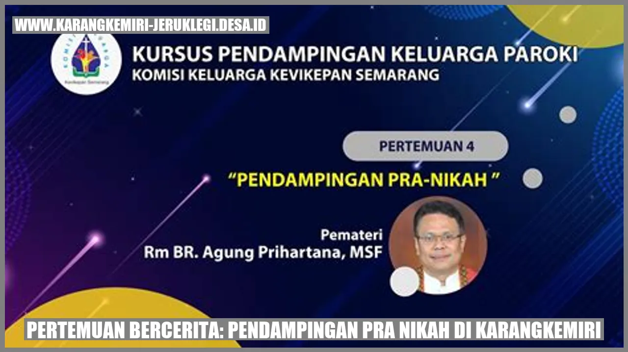 Pendampingan Pra Nikah di Karangkemiri