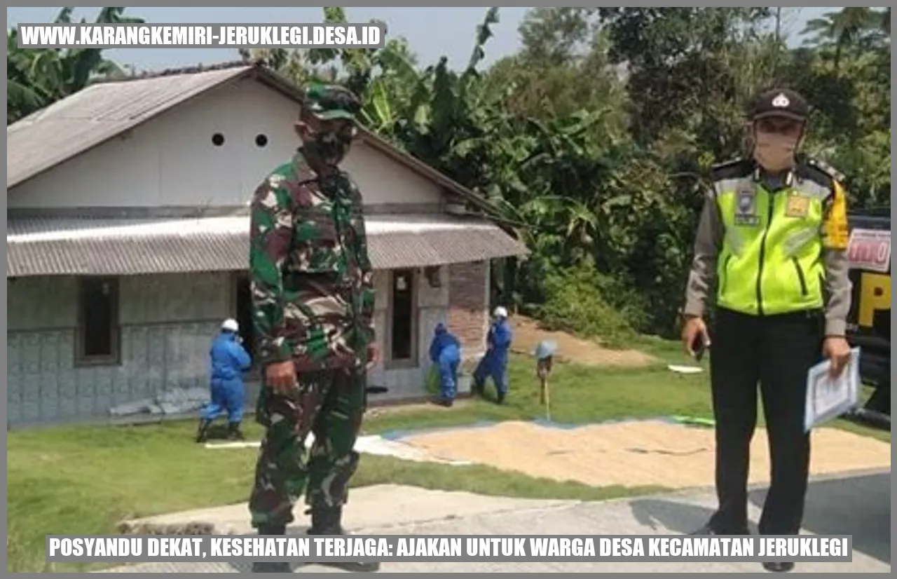 Posyandu Dekat, Kesehatan Terjaga: Ajakan untuk Warga Desa Kecamatan Jeruklegi