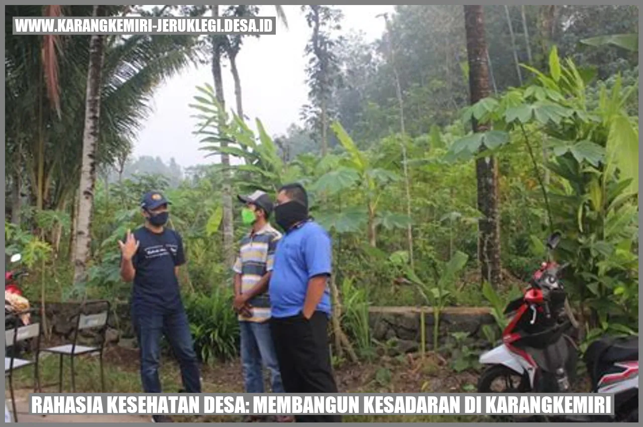 Rahasia Kesehatan Desa: Membangun Kesadaran di Karangkemiri