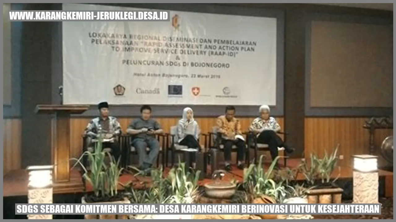 SDGs sebagai Komitmen Bersama: Desa Karangkemiri Berinovasi untuk Kesejahteraan