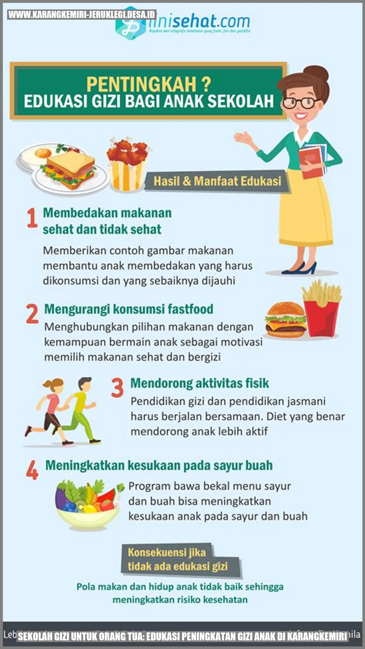 Sekolah Gizi untuk Orang Tua: Edukasi Peningkatan Gizi Anak di Karangkemiri