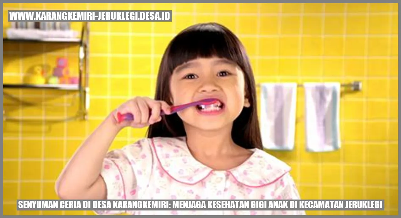 Senyuman Ceria di Desa Karangkemiri: Menjaga Kesehatan Gigi Anak di Kecamatan Jeruklegi
