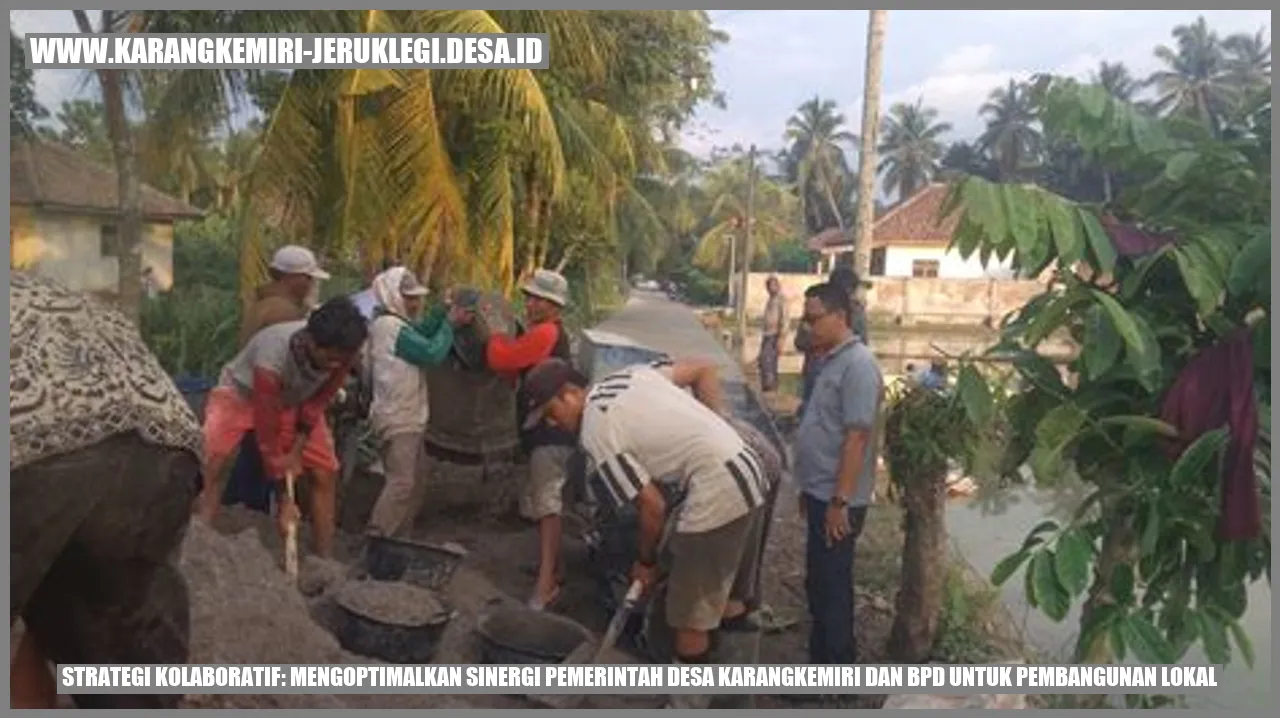 Sinergi Pemerintah Desa dan BPD