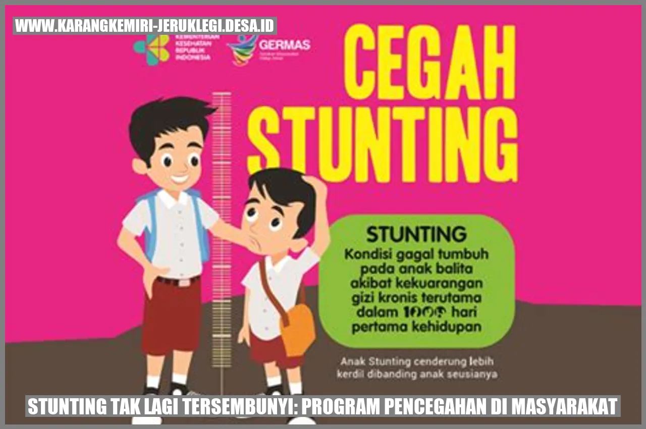 Gambar Stunting Tak Lagi Tersembunyi: Program Pencegahan di Masyarakat