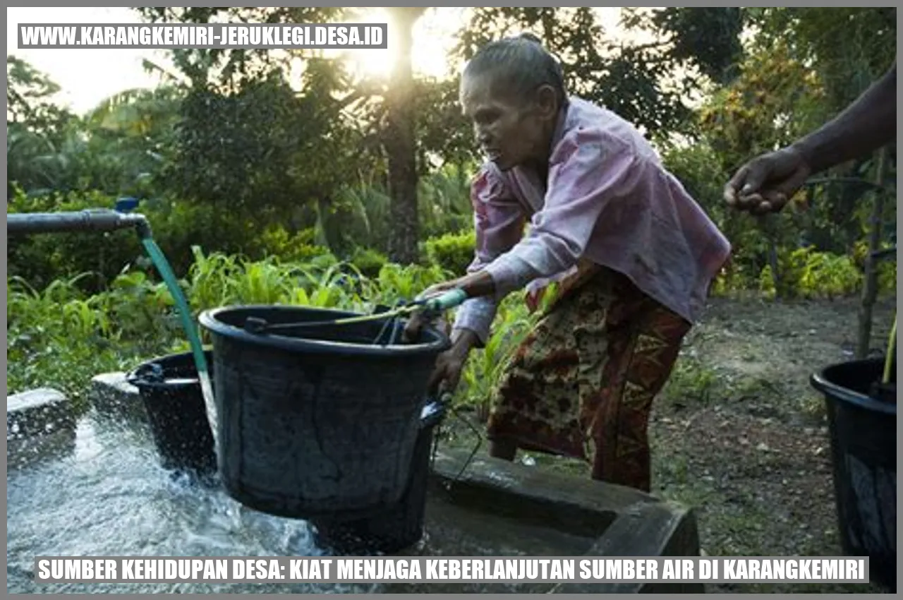 Sumber Kehidupan Desa: Kiat Menjaga Keberlanjutan Sumber Air di Karangkemiri