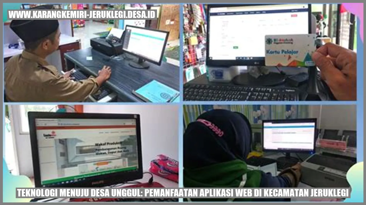 Teknologi Menuju Desa Unggul: Pemanfaatan Aplikasi Web di Kecamatan Jeruklegi