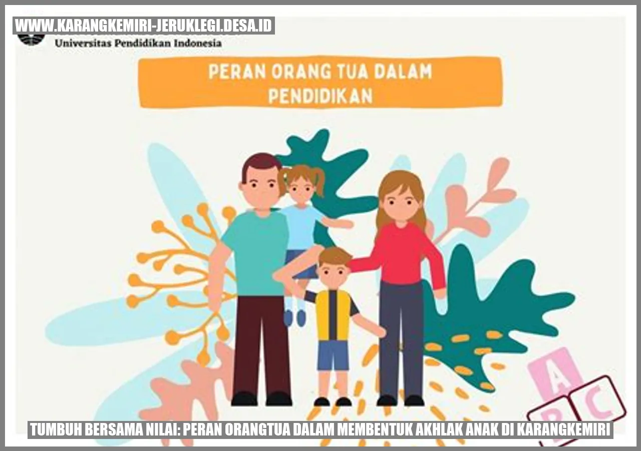 Tumbuh Bersama Nilai: Peran Orangtua dalam Membentuk Akhlak Anak di Karangkemiri