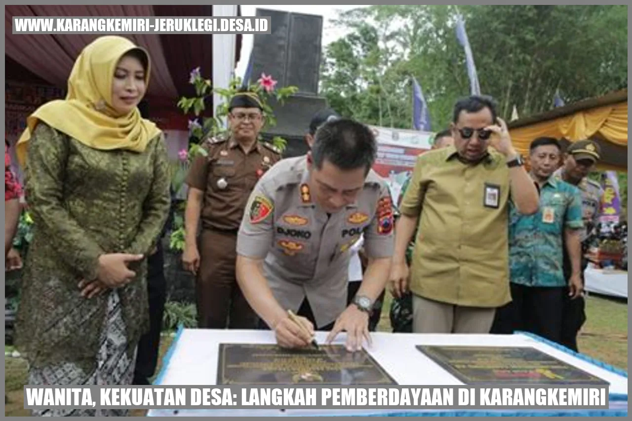 Wanita, Kekuatan Desa: Langkah Pemberdayaan di Karangkemiri